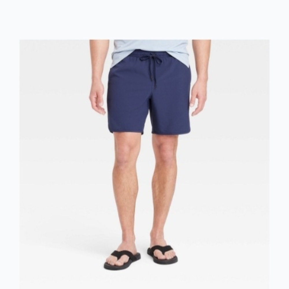 Men's Navy Swim Shorts